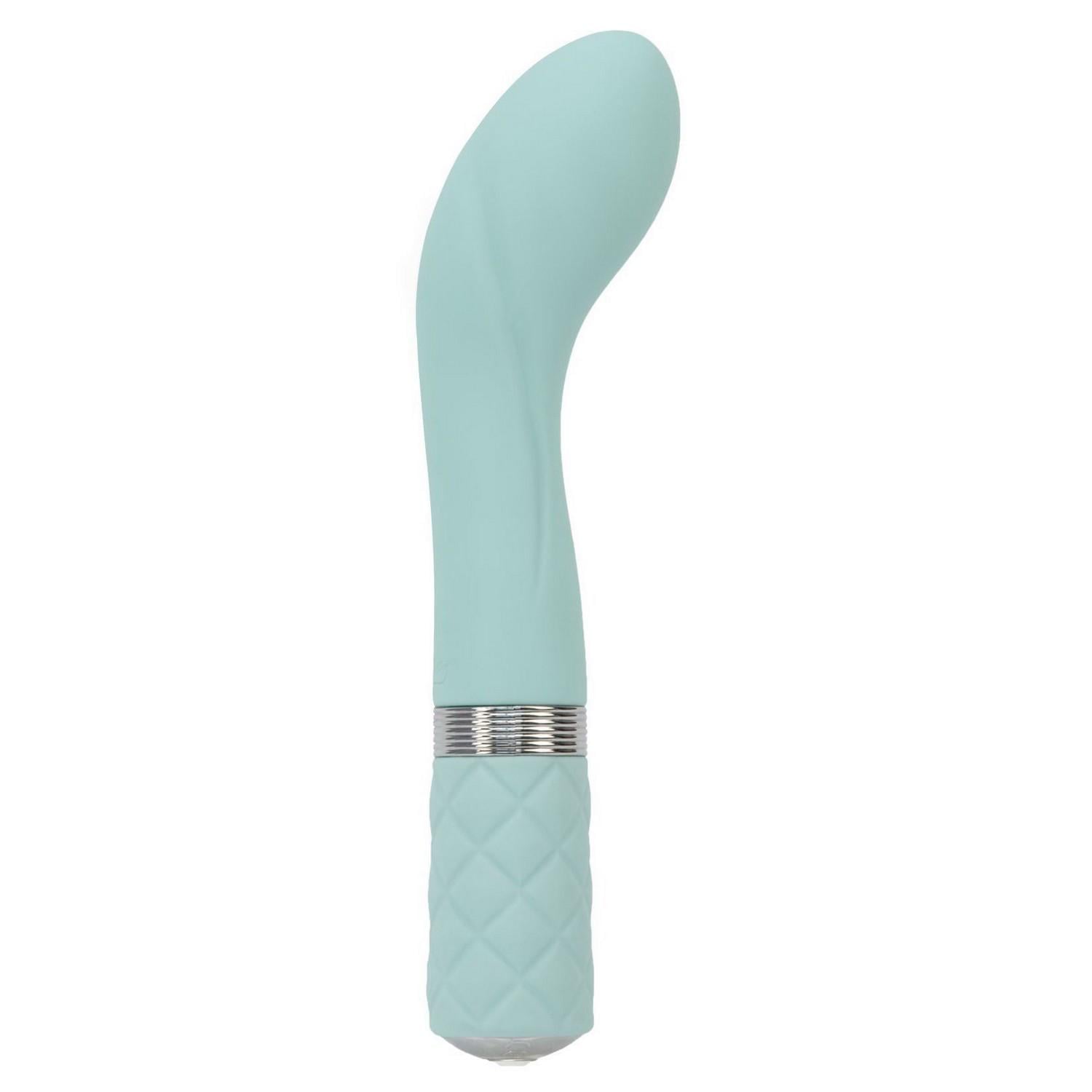 Вибратор для точки G Pillow Talk Sassy 19,8 см Голубой (23590)