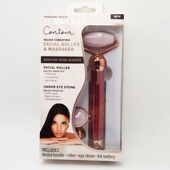 Массажер-ролик электрический Facial Roller Massager для лица Red (13465973) - фото 3