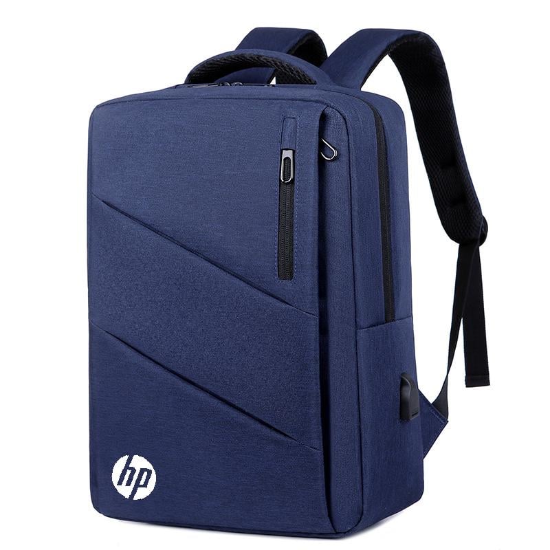 Рюкзак противоударный для ноутбука HP водостойкий с USB-портом 15,6" Синий (IBN051Z2)