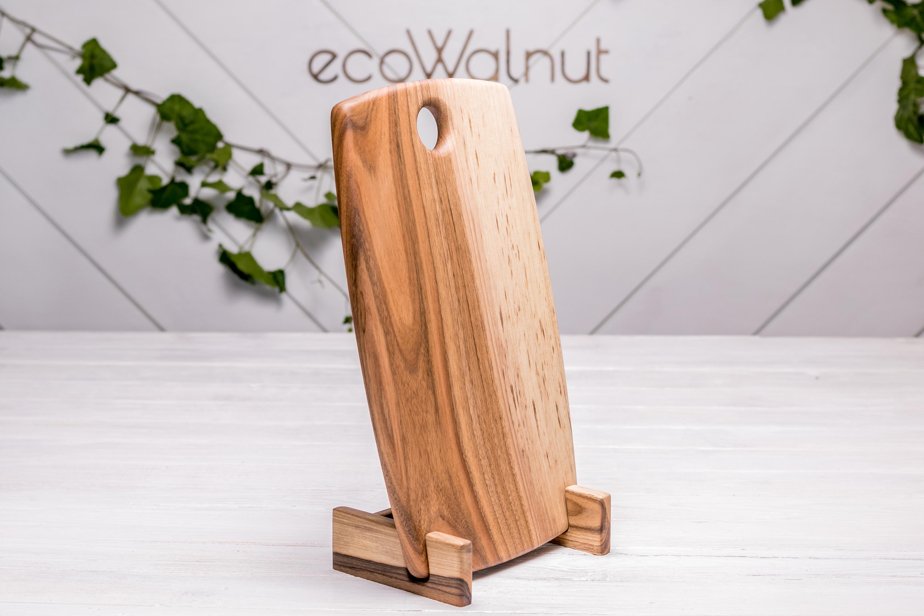 Доска EcoWalnut Поле ореховая кухонная для нарезки M (EK-20.1) - фото 2 Доска EcoWalnut Поле ореховая кухонная для нарезки M (EK-20.1) - фото 2