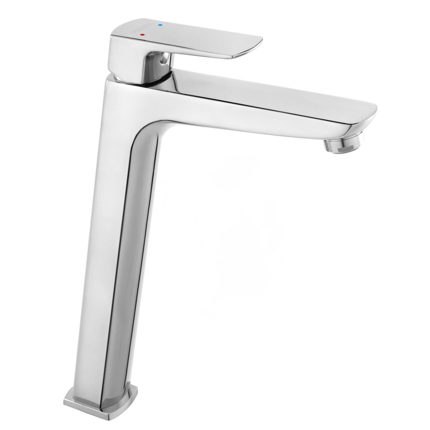 Смеситель для умывальника Ferro Vitto VerdeLine BVI2LVL высокий однорычажный Хром (174828)