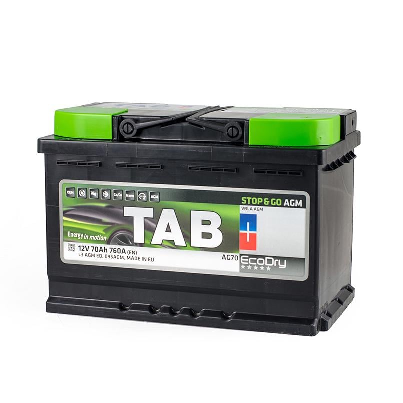 Акумулятор Tab AGM 0 Euro 70 Ah/12 V - фото 1