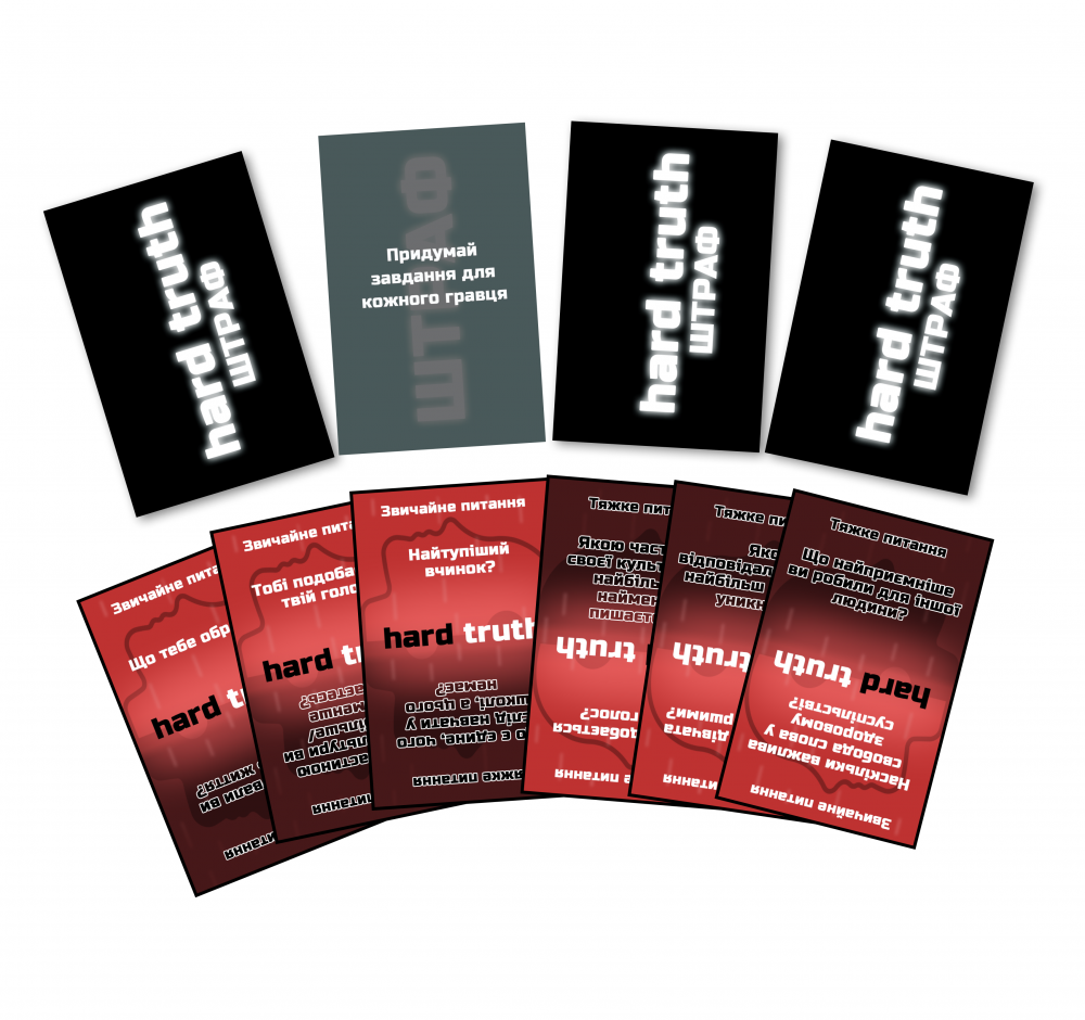 Настільна гра вечіркова Hard Truth 18+ (2272_C) - фото 3