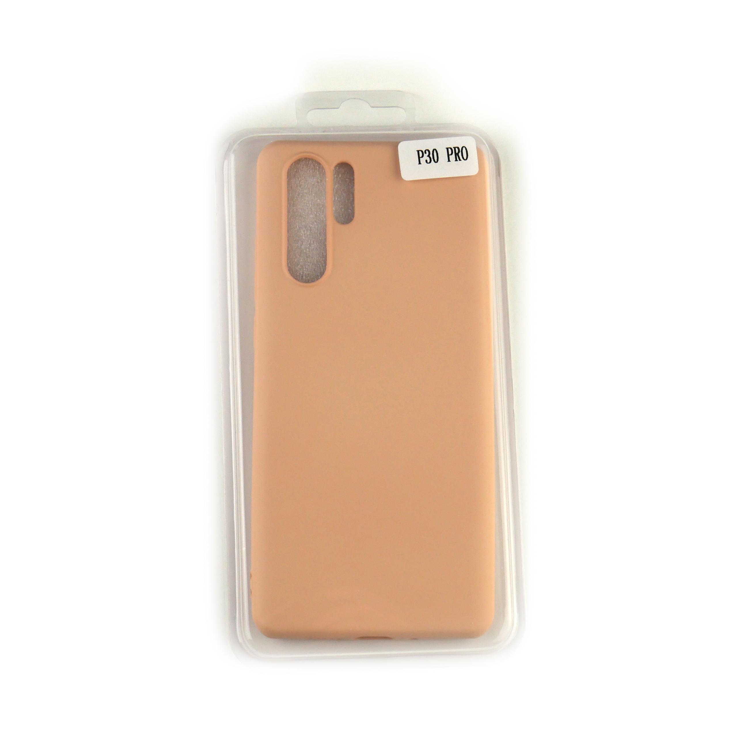 Чехол Silicone Case Full Cover Huawei P30 Pro Розовое Золото