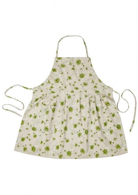 Фартух Прованс Господиня Квіти Зелений (31652)