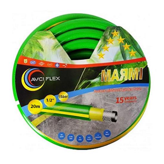 Шланг для полива Avci Flex Майами 4-слойный 1/2" 20 м Зеленый (НФ-00000141)