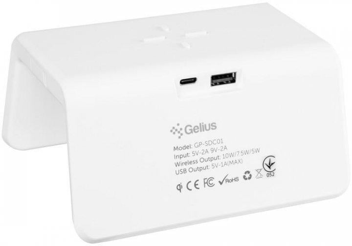 Годинник настільний смарт з функцією бездротової зарядки Gelius Pro Smart Desktop Clock Time Bridge GP-SDC01 - фото 9