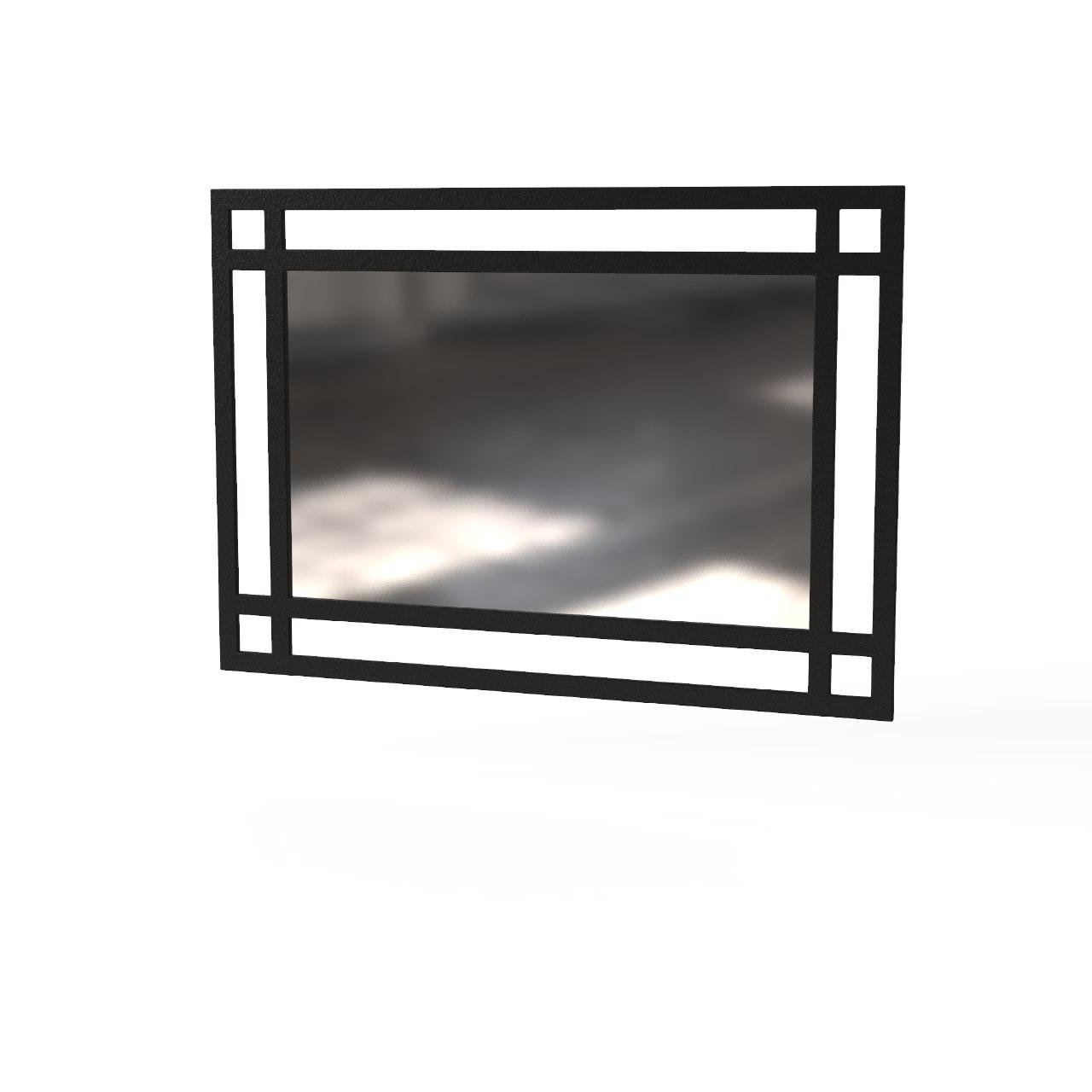 Зеркало настенное Artinhead Ascet металл Черный