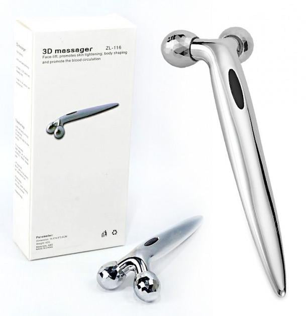 Массажер роликовый 3D для лица шеи лифтинг эффект - фото 3 Массажер роликовый 3D для лица шеи лифтинг эффект - фото 3