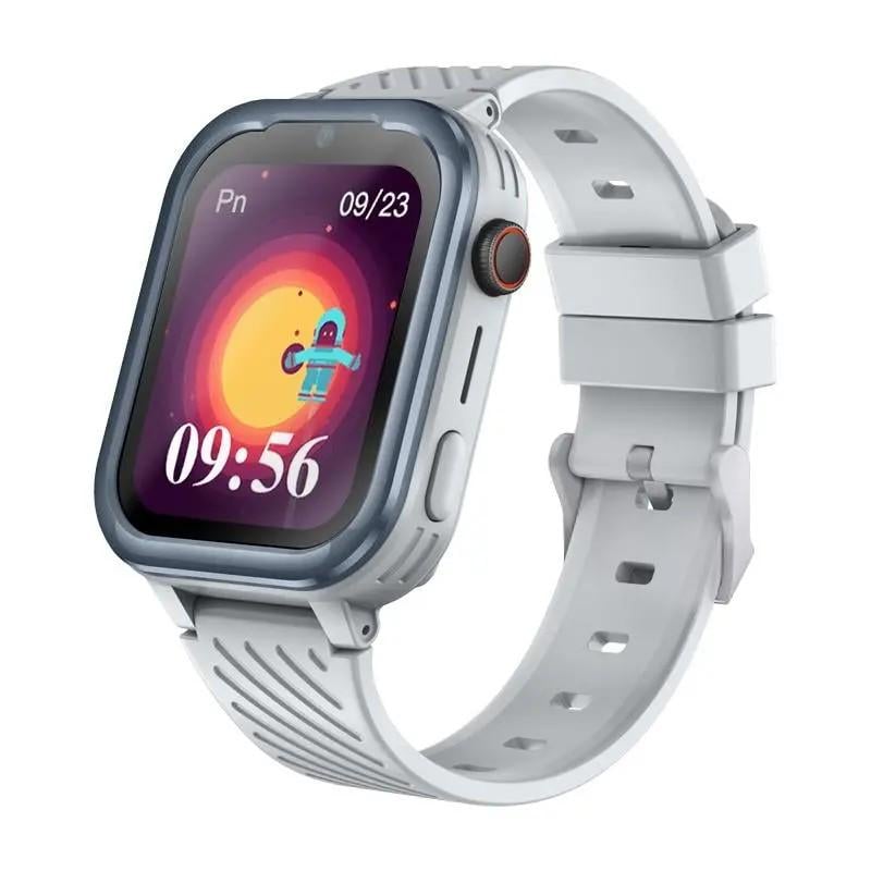 Смарт-годинник дитячий Garett Kids Essa 48 мм LTE Grey (613980) Смарт-годинник дитячий Garett Kids Essa 48 мм LTE Grey (613980)