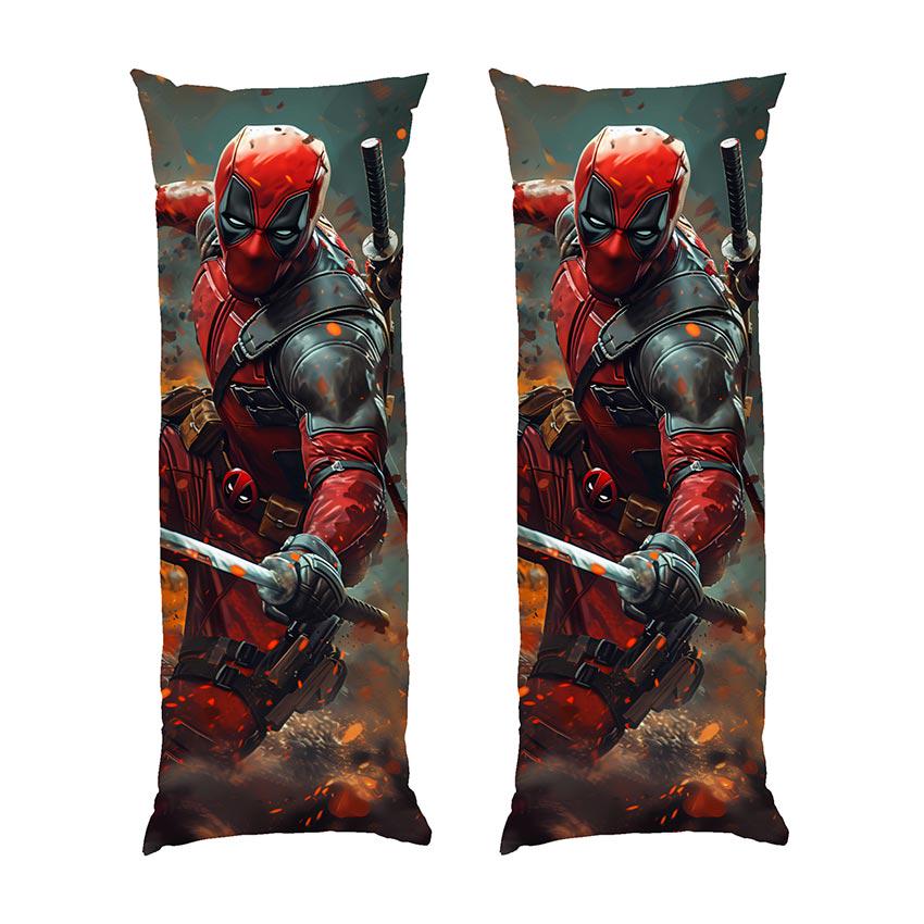 Подушка дакімакура Art Deadpool Marvel габардин 120х40 см (113301-1)