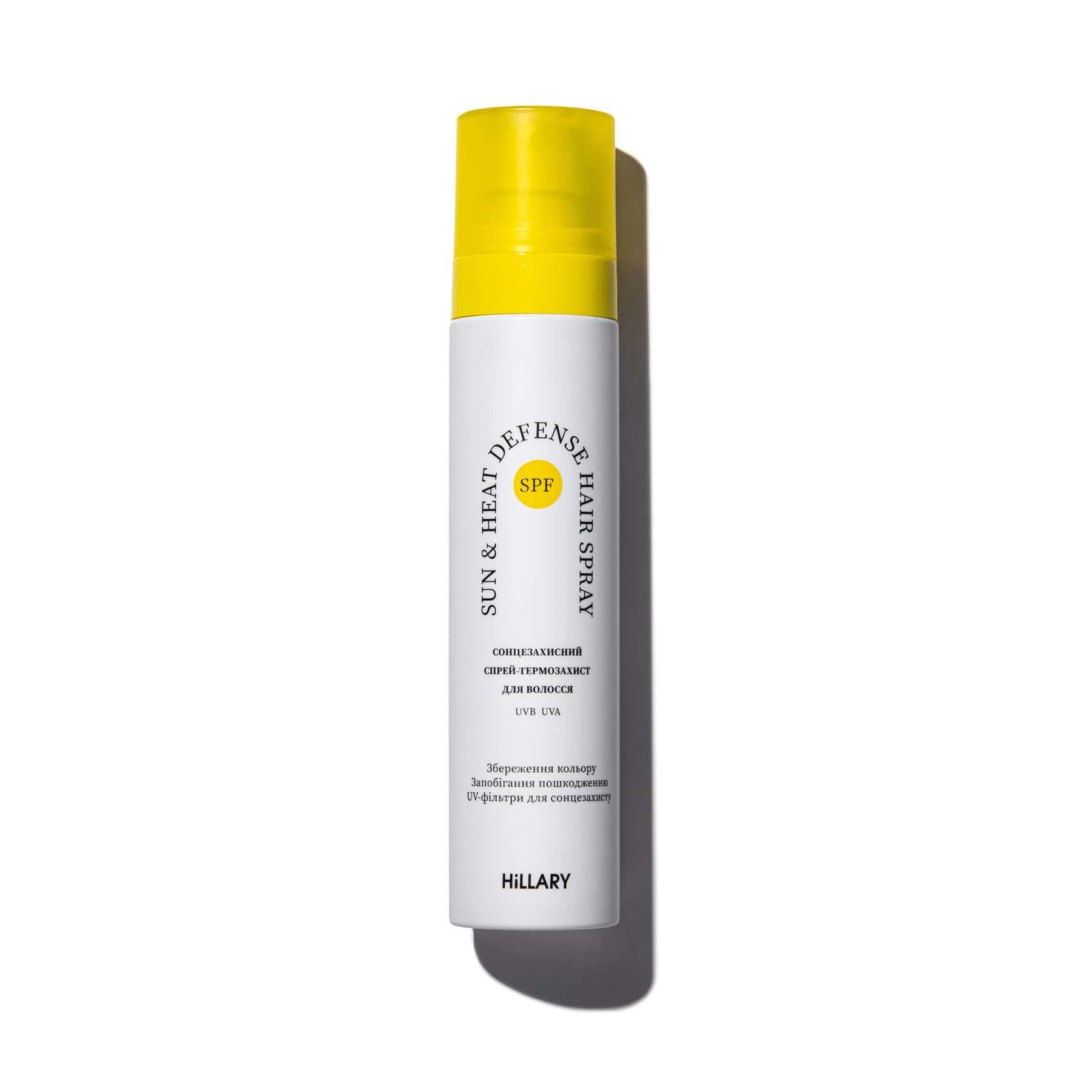 Спрей-термозахист сонцезахисний Hillary Sun&Heat Defense Hair Spray 100 мл (HI-07-522)