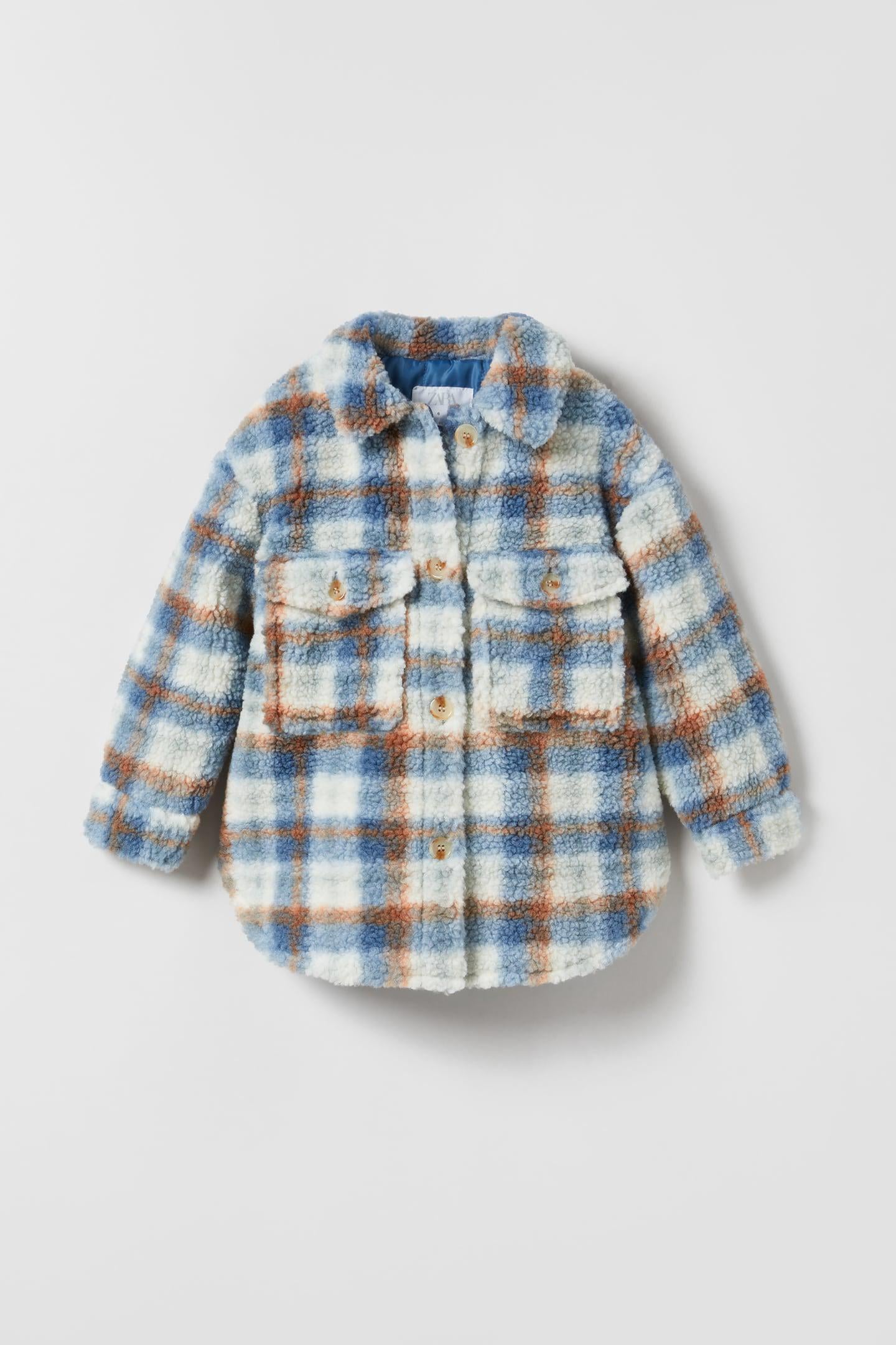 Куртка рубашка в клетку для девочки Zara 152 см (5854739400) Куртка рубашка в клетку для девочки Zara 152 см (5854739400)