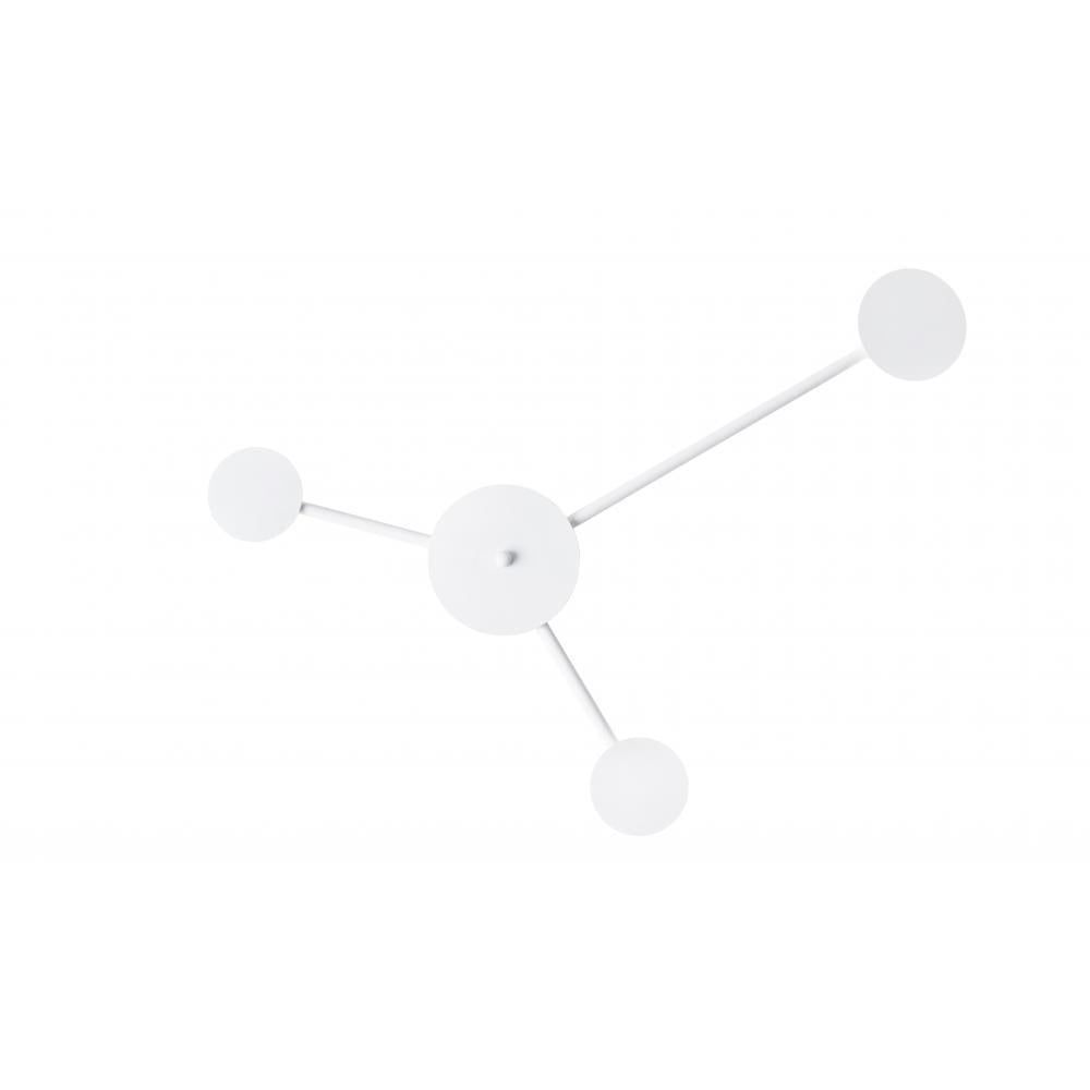 Светильник настенный MSK Electric Disk на три лампы G4 Белый (NL7250-3WH) Светильник настенный MSK Electric Disk на три лампы G4 Белый (NL7250-3WH)