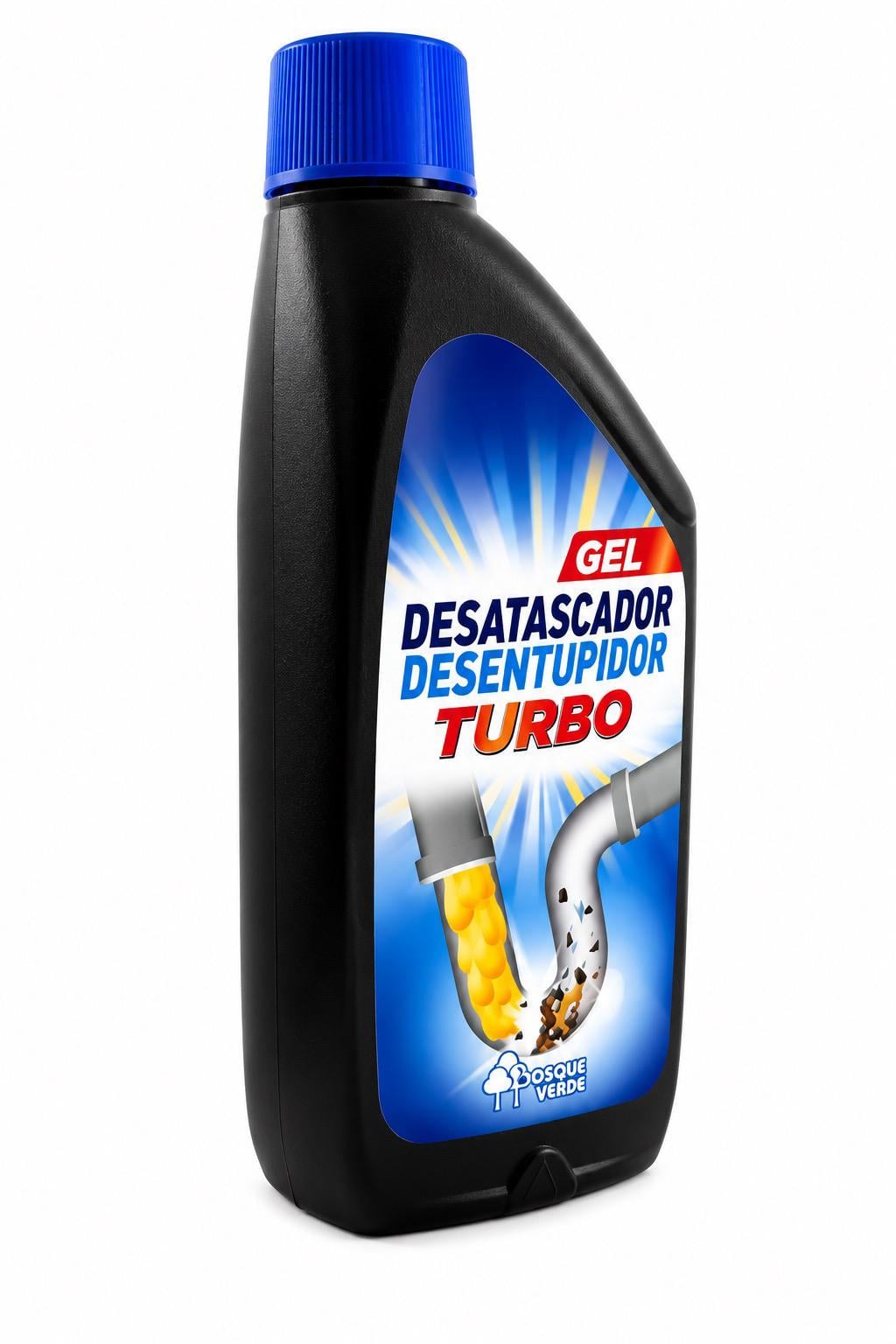 Гель для очистки труб Turbo Bosque Verde 500 мл