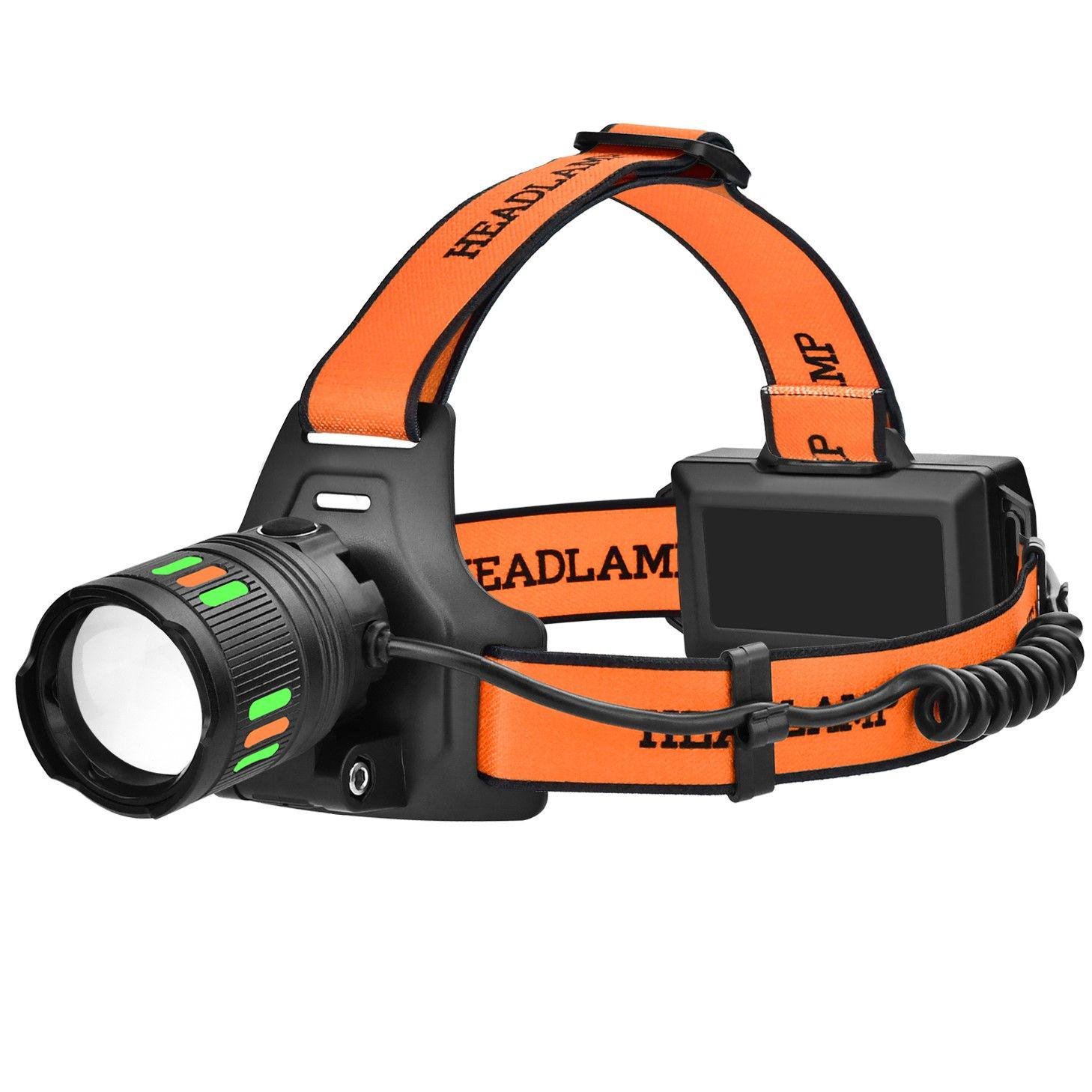 Фонарь налобный Night Vision Fluorescence BL-T203-TG/COB 2x18650 USB-C Zoom Белый/Красный (32436918) Фонарь налобный Night Vision Fluorescence BL-T203-TG/COB 2x18650 USB-C Zoom Белый/Красный (32436918)