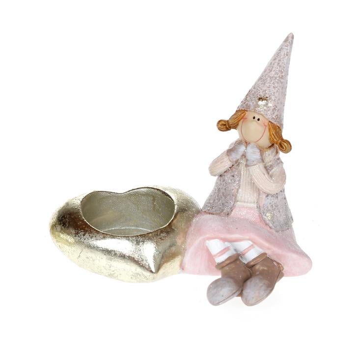 Подсвечник декоративный BonaDi Девочка (823-712)