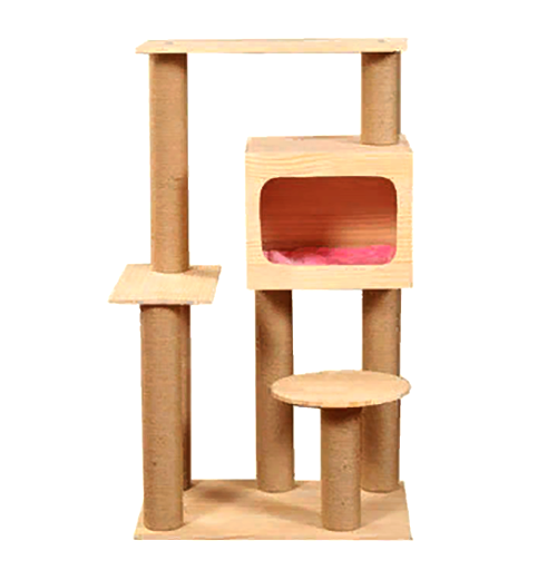 Комплекс игровой для кошек из дерева Сохари Бланже (ИГК-000401)
