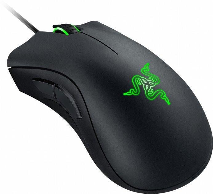 Комп'ютерна мишка ігрова Razer Death Adder Essential 5 кнопок 6400 dpi Чорний (RZ01-03850100-R3M1)