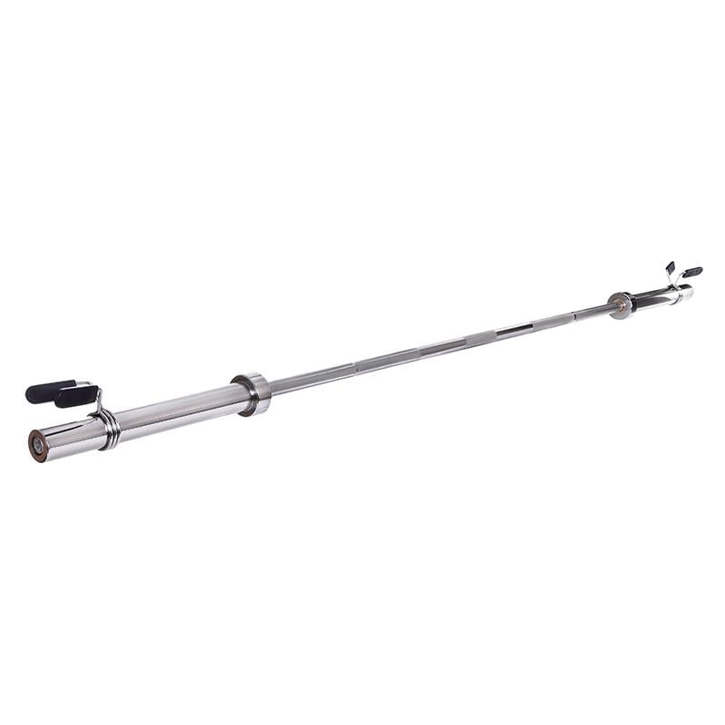 Гриф для штанги TA-5127 прямий Срібний (58363084)
