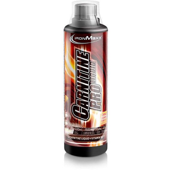 Жиросжигатель для спорта IronMaxx Carnitine Pro Liquid 500 мл 20 servings Strawberry Жиросжигатель для спорта IronMaxx Carnitine Pro Liquid 500 мл 20 servings Strawberry