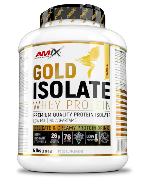 Протеїн Amix Nutrition Gold Whey Protein Isolate 2280 g /76 servings/ Vanilla