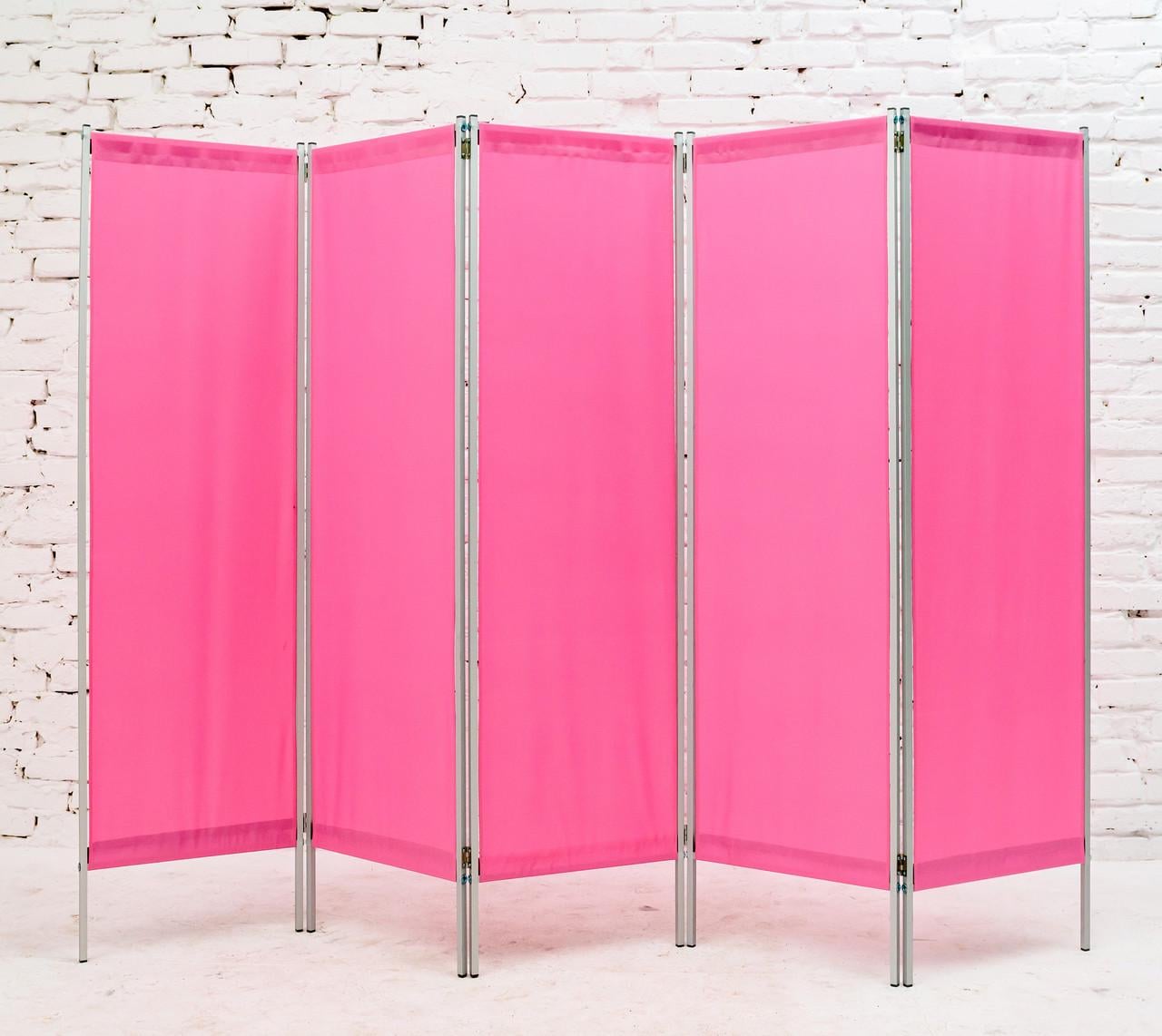 Ширма косметологическая 250х180 см Розовый (747707617)