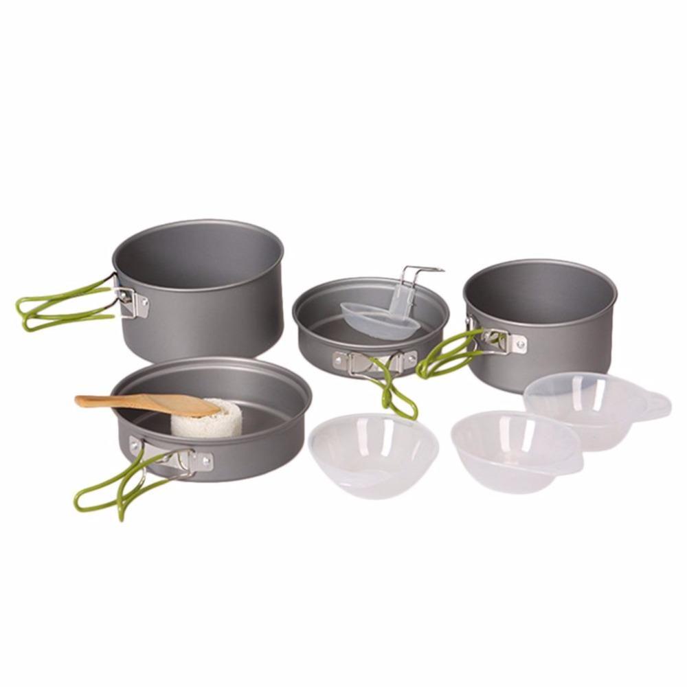 Набір посуду Cooking Set DS-301 для кемпінгу 9 пр. (0038130) - фото 2