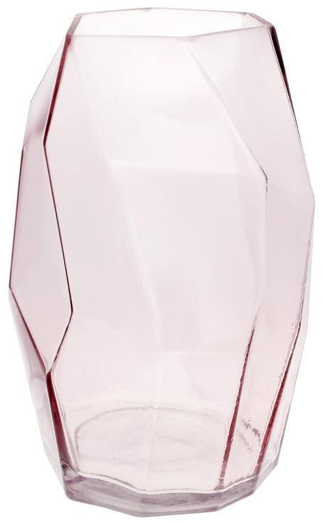 Ваза декоративная стеклянная Ancient Glass айсберг 28х18 см Розовый Ваза декоративная стеклянная Ancient Glass айсберг 28х18 см Розовый