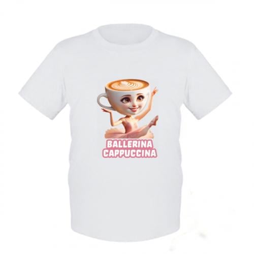 Футболка дитяча BALLERINA CAPPUCCINA 116 см Білий (19410042-1-211506-XS)