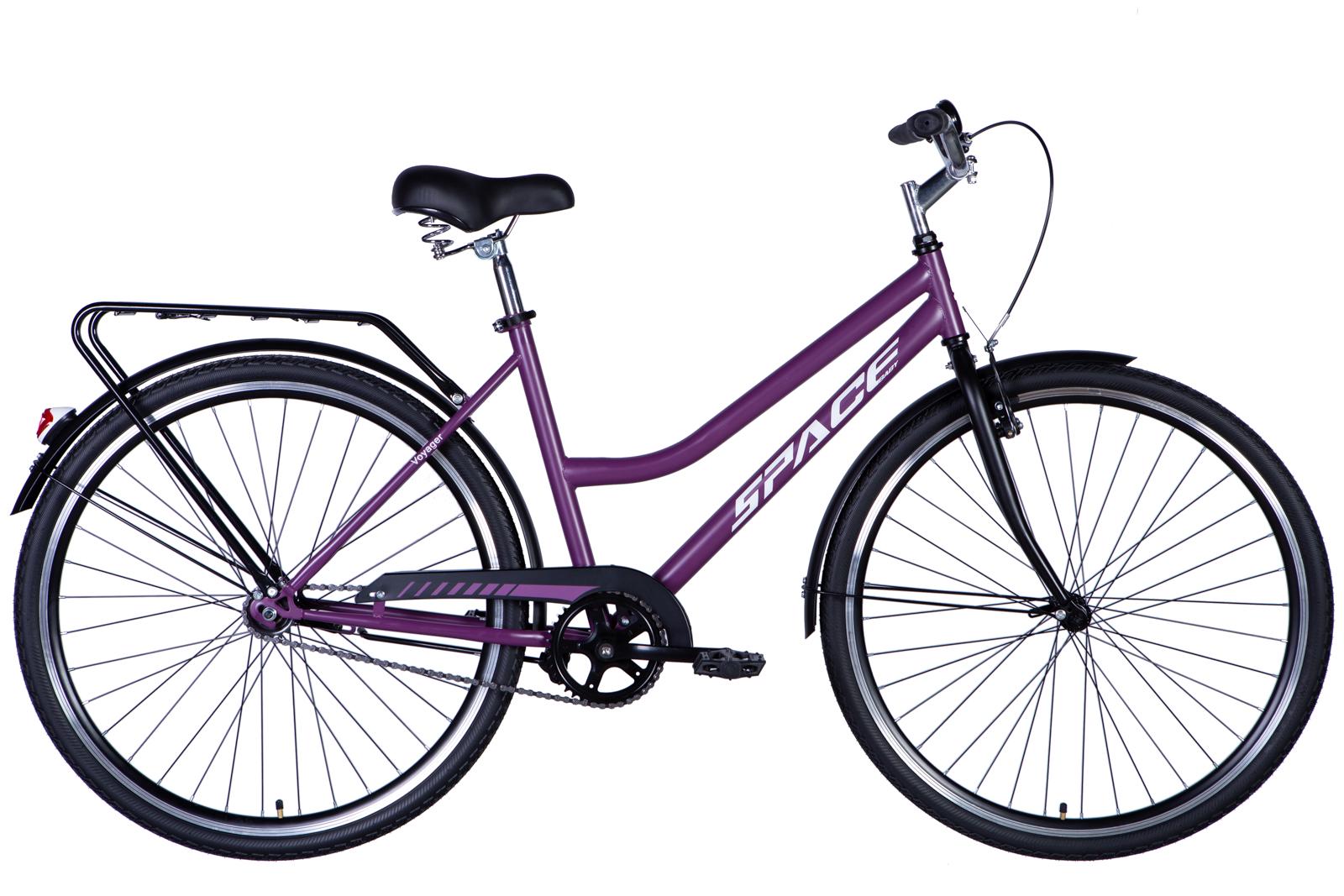 Велосипед Space VOYAGER 049 St 2024 28" 19" Сливовой матовый