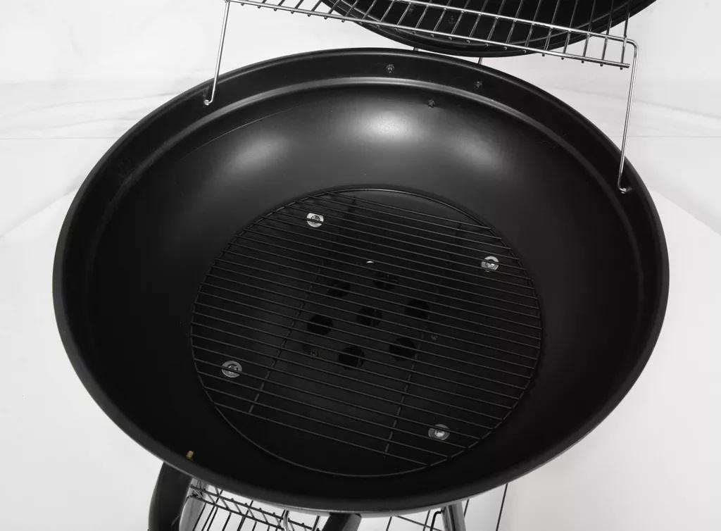 Мобильный угольный гриль HECHT MERIDA круглый диаметр 53,5 см 57х66х92 см - фото 3