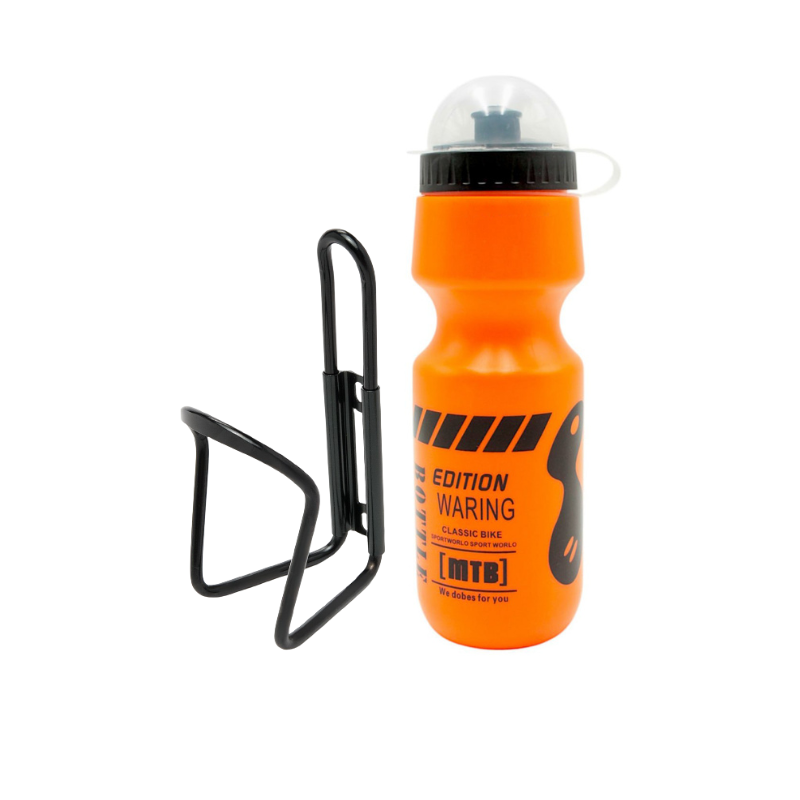 Флагодержатель и фляга для велосипеда Оранжевый (26204823)