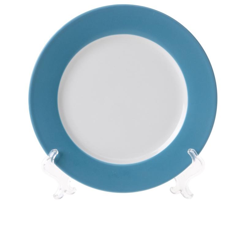 Тарілка кругла Lora NP111 кераміка Синій (73-099) - фото 2 Тарілка кругла Lora NP111 кераміка Синій (73-099) - фото 2