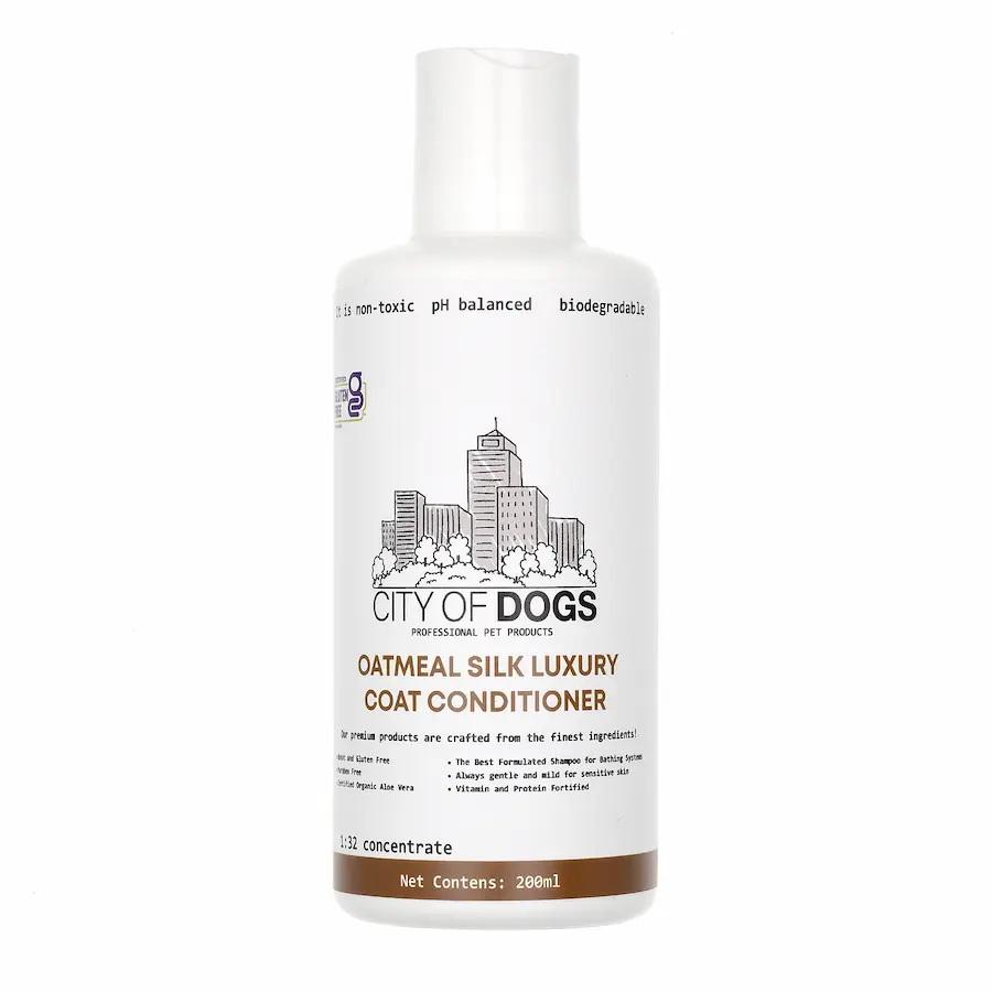 Кондиционер овсяный шелк City of Dogs Oatmeal Silk 200 мл (cod-611-200) Кондиционер овсяный шелк City of Dogs Oatmeal Silk 200 мл (cod-611-200)