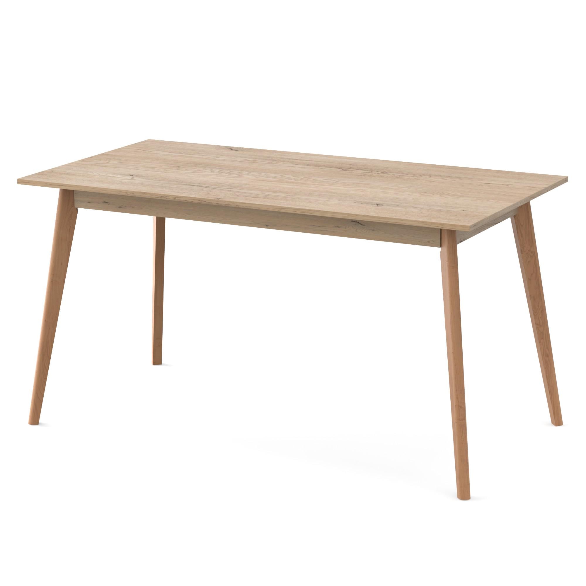 Обеденный стол Неман БОН 1380х780 мм Дуб кремона торро/Лак (5589301)