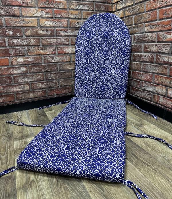 Матрас на шезлонг Comfort Home 60х120х70x5 см Curly blue