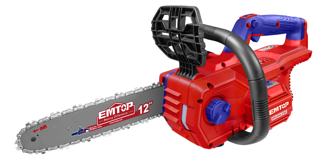Пила цепная аккумуляторная EMTOP ELGA20128 без АКБ и ЗУ