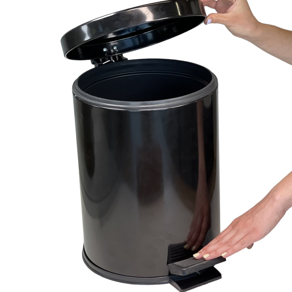 Мусорное ведро с педалью MAXIFLOW 12 л Черный (4501.2435S.101.12) - фото 7 Мусорное ведро с педалью MAXIFLOW 12 л Черный (4501.2435S.101.12) - фото 7