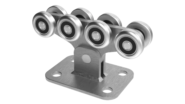 Каретка несущая Roll Grand с роликами для фурнитуры откатных ворот до 500 кг (1230)