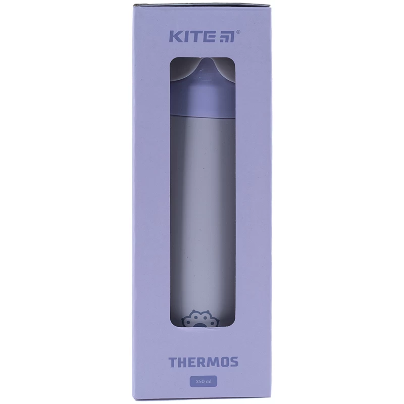 Термос KITE Сat 350 мл Фіолетовий (K21-376-02) - фото 4 Термос KITE Сat 350 мл Фіолетовий (K21-376-02) - фото 4