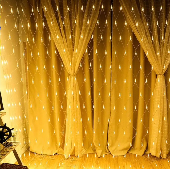 Гірлянда-штора сіточка LED 2х2 м (234560673_302) - фото 2