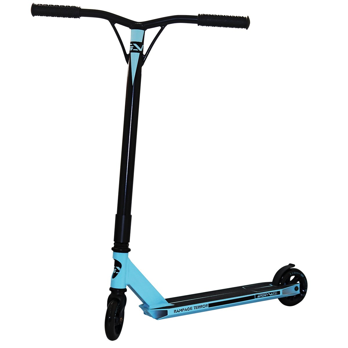 Самокат трюковий SportVida Stunt Rampage Terror Black/Blue (SV-RT0002) - фото 1