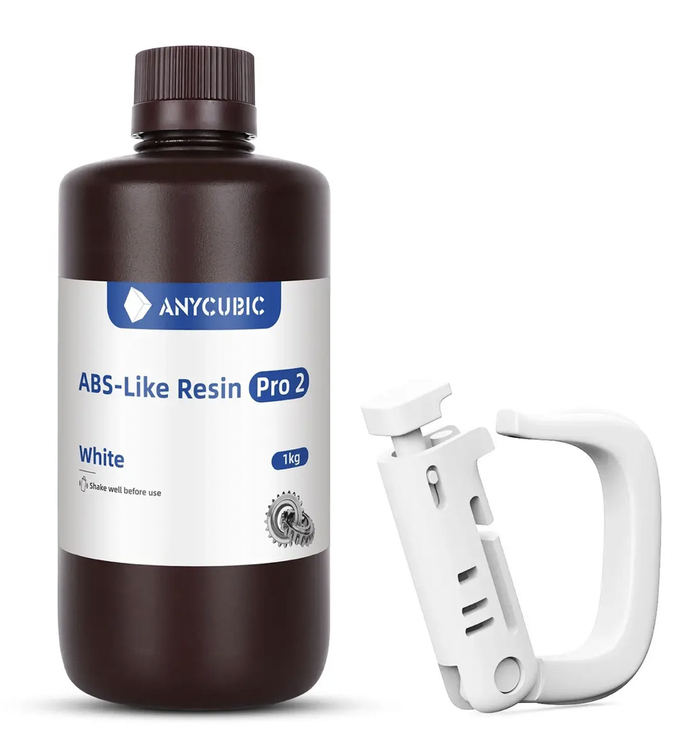 Фотополімерна смола Anycubic ABS-Like Resin Pro 2 White (SABP2WH-102A) - фото 2