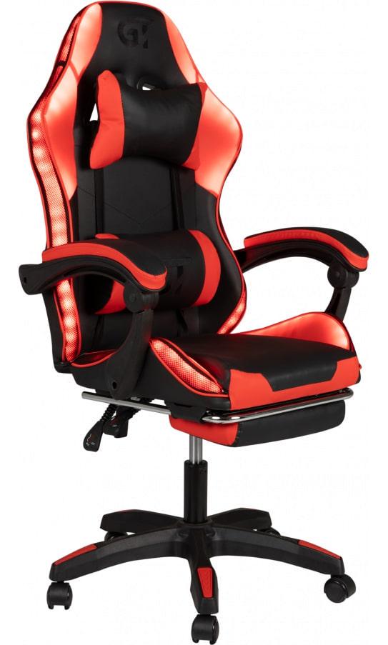 Крісло геймерське GT Racer X-6031 Black/Red RGB