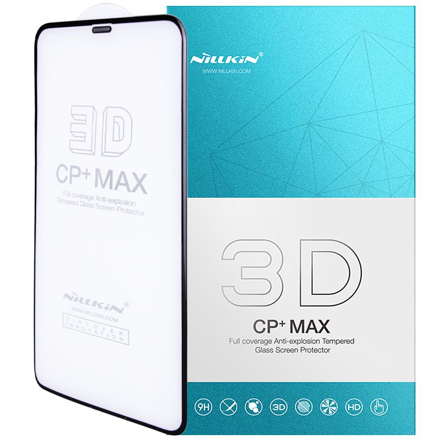 Противоударное защитное стекло Nillkin (CP+ max 3D) (full glue) для Apple iPhone 11 Pro (5.8") / X (5.8")/XS (5.8") Черный