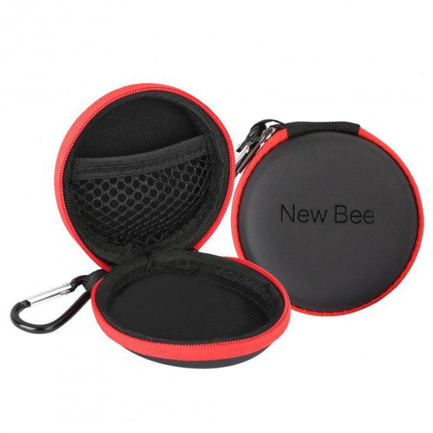 Чохол для Bluetooth гарнітури New Bee Black/Red (11335601) - фото 4