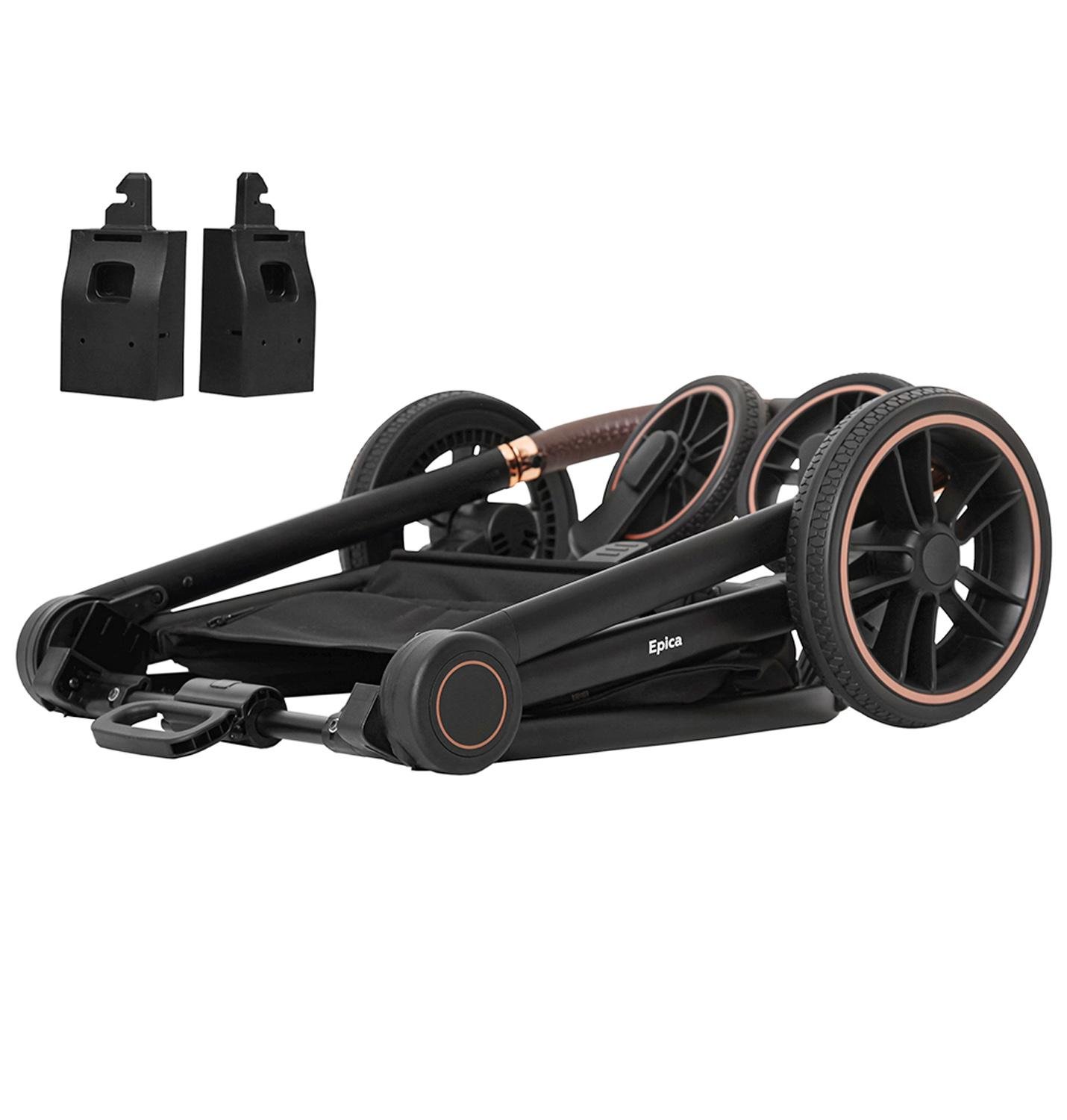 Коляска-книжка універсальна Carrello Epica 3в1 Iron Grey (CRL-8511/1) - фото 5 Коляска-книжка універсальна Carrello Epica 3в1 Iron Grey (CRL-8511/1) - фото 5