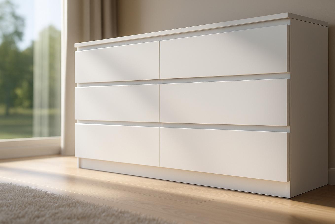 Комод Мастер Форм Брайт 1500х376х730 мм Белый (20071) Комод Мастер Форм Брайт 1500х376х730 мм Белый (20071)