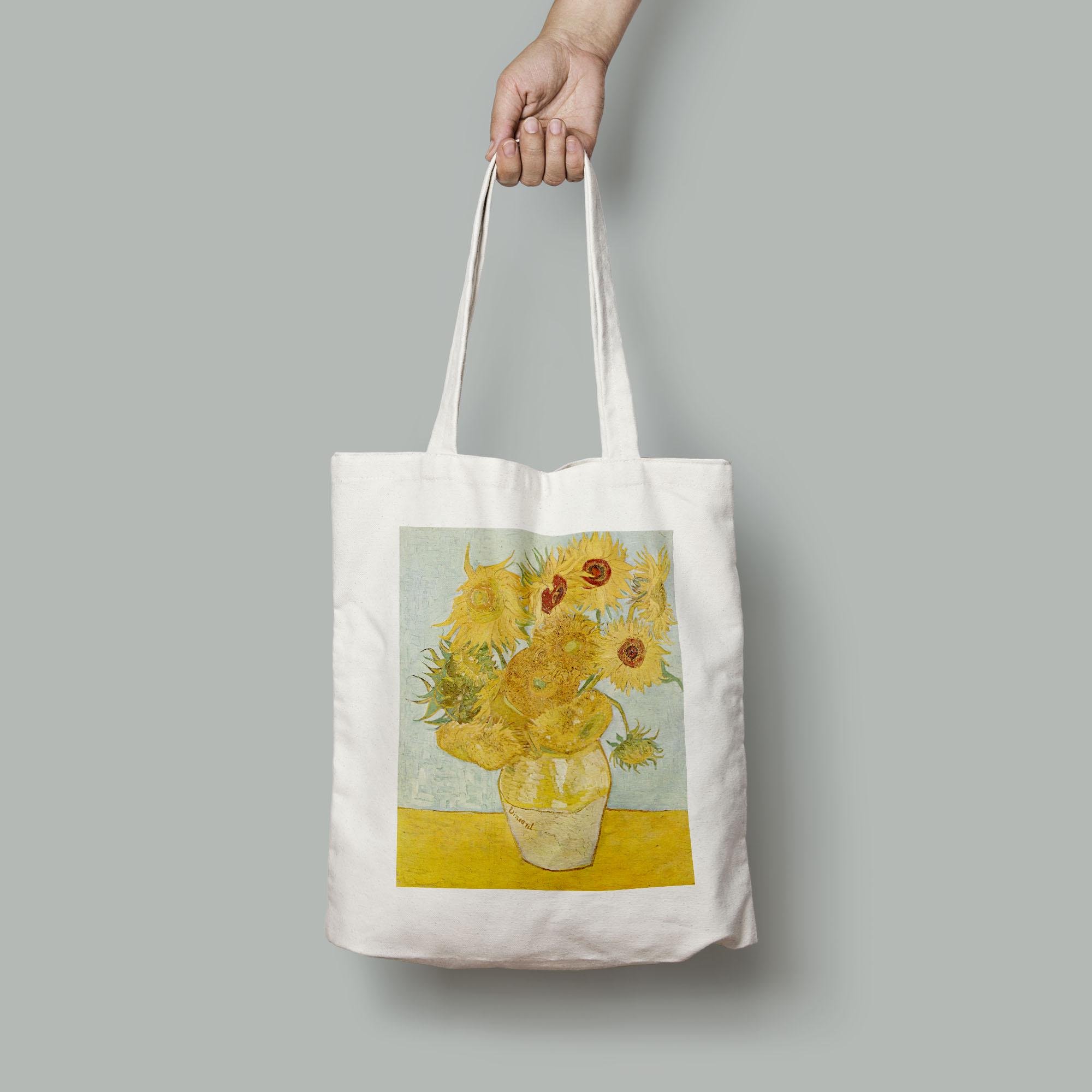 Эко-сумка шопер Винсент Виллем Ван Гог Подсолнухи